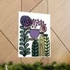 Vintage Lavender Flower Premium Matte vertical posters