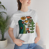 Botanical Flower T-shirt, Warm Desert Floral Tee, Teacher flower shirt, Floral Flower tshirt, wildflower shirt, montessori teach shirt