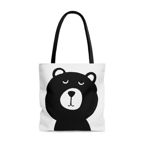 Bear Original Artwork Tote Bag Reusable Bag