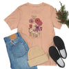 Vintage Botanical Flower T-shirt, Teacher flower shirt, Floral Flower tshirt, wildflower shirt, montessori tee, nature shirt