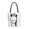 Giraffe Original Artwork Graphic Tote Bag reusable bag