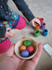 Colored Cups and Balls Playset