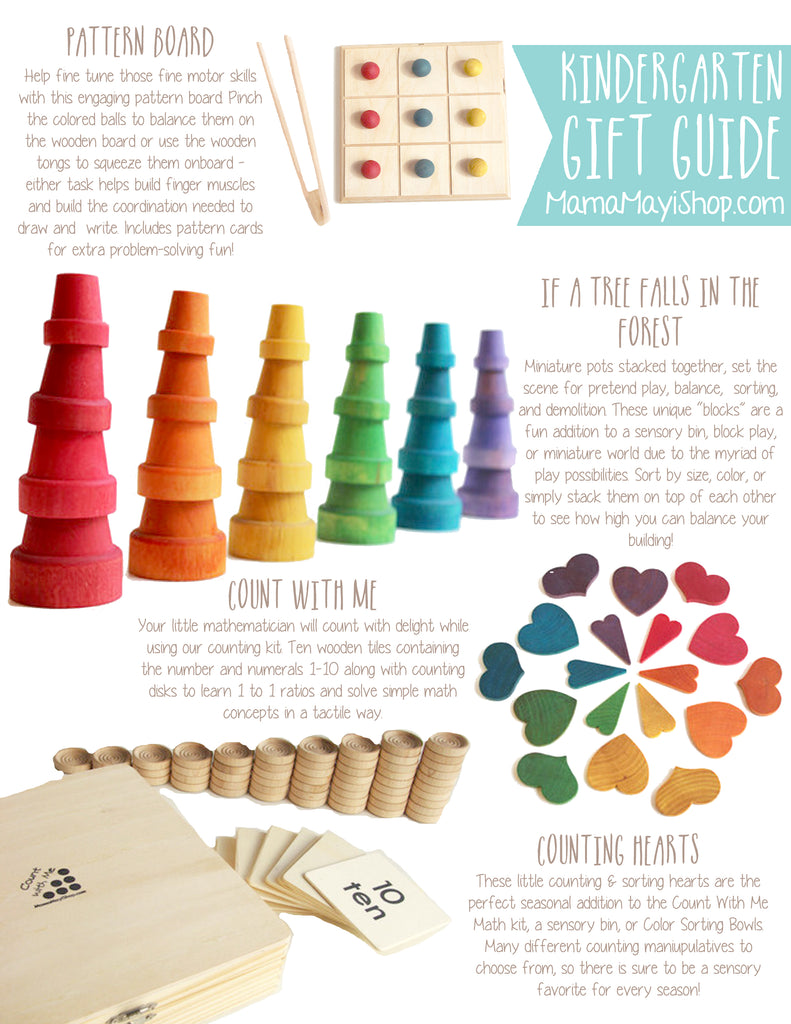 Gift Guide 5 - Kindergarten