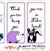 Lunchbox Notes - Love Notes - Forest Friends - Printable .pdf