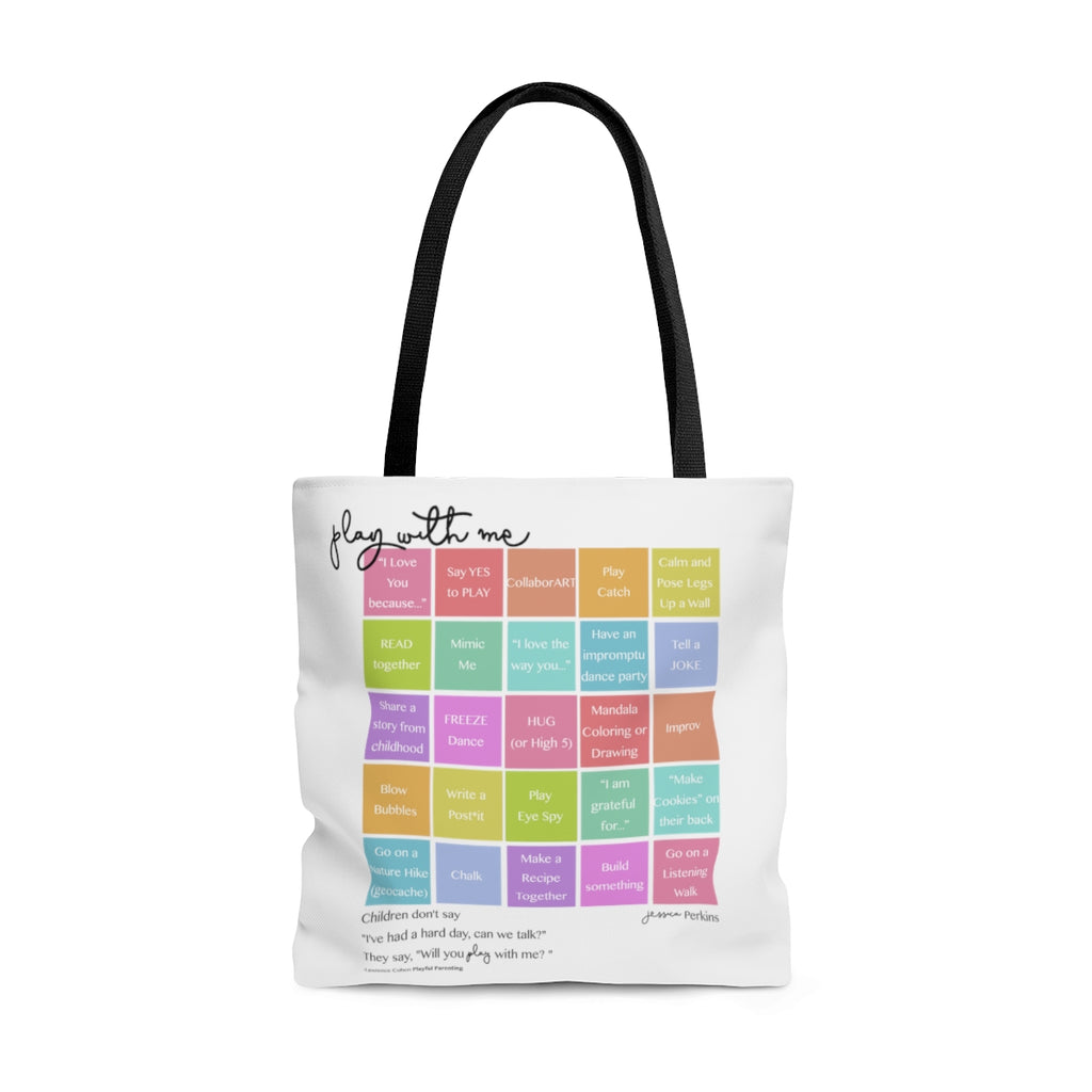 Ways to Play With Me tote bag