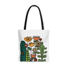 Cactus Graphic Tote Bag Reusable Bag