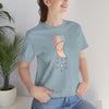 Moon Rainbow Stars T-shirt, Teacher shirt, rainbow tee, Shooting stars t, inspirational shirt, fun tshirt