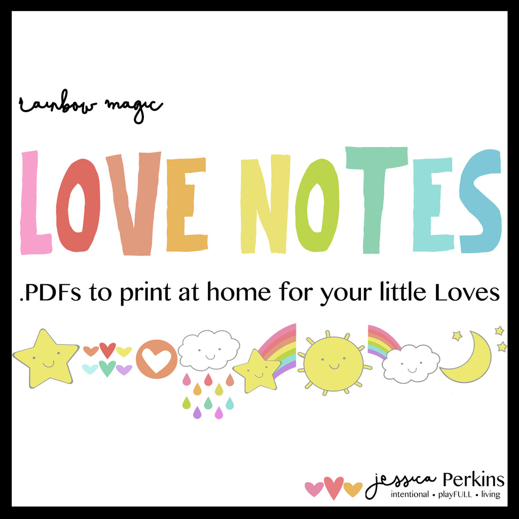 Lunchbox Love Notes - Rainbow Magic - pdf - printable