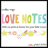 Lunchbox Love Notes - Rainbow Magic - pdf - printable